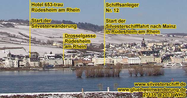 Winterschifffahrt bei Rdesheim am Rhein